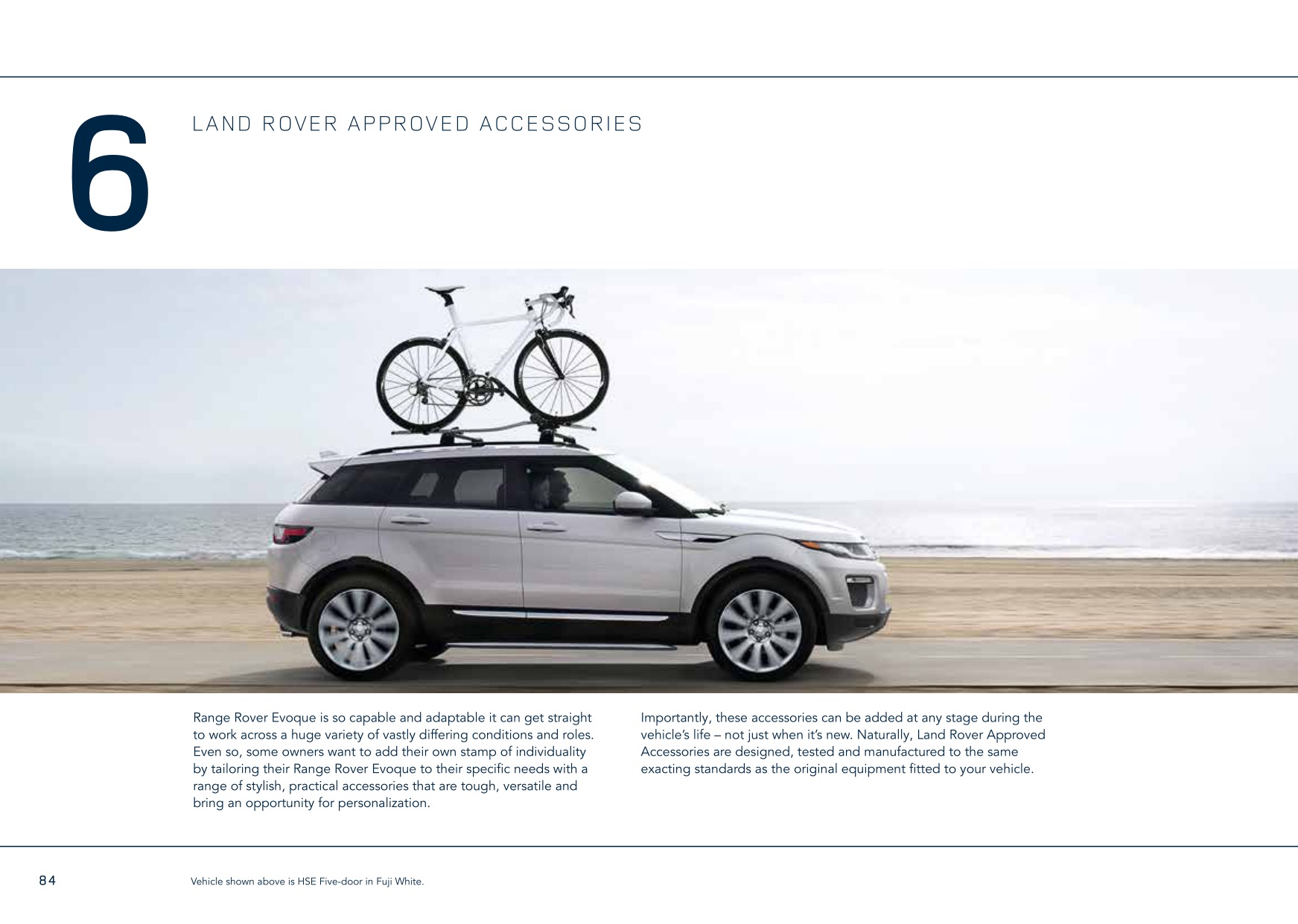 2017 Land Rover Evoque Brochure Page 64